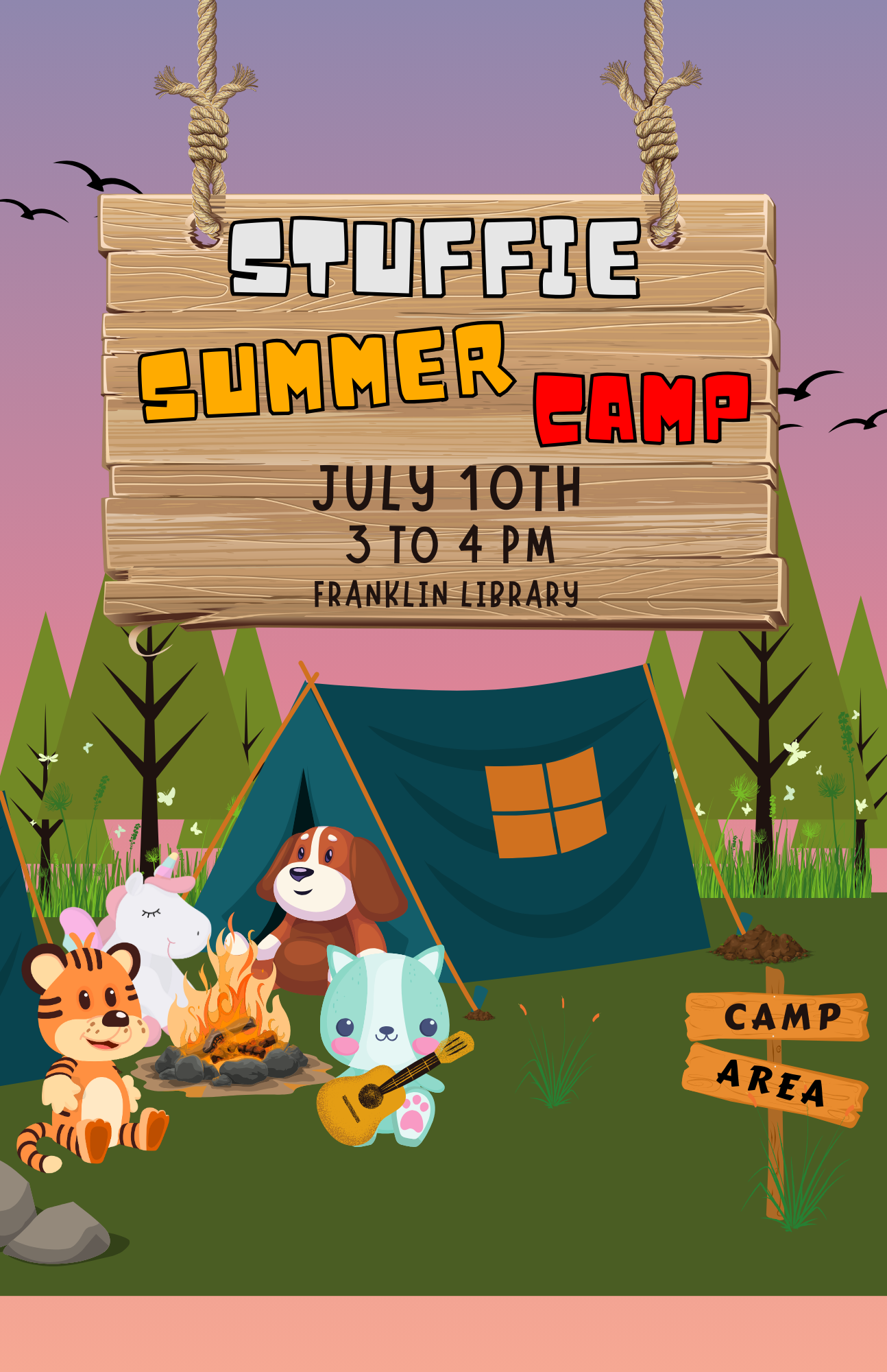 Camp Stuffie Des Moines Public Library